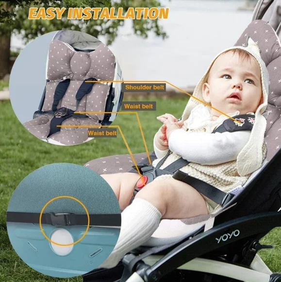 Miracle baby grey stroller padding - Picture 10 of 10